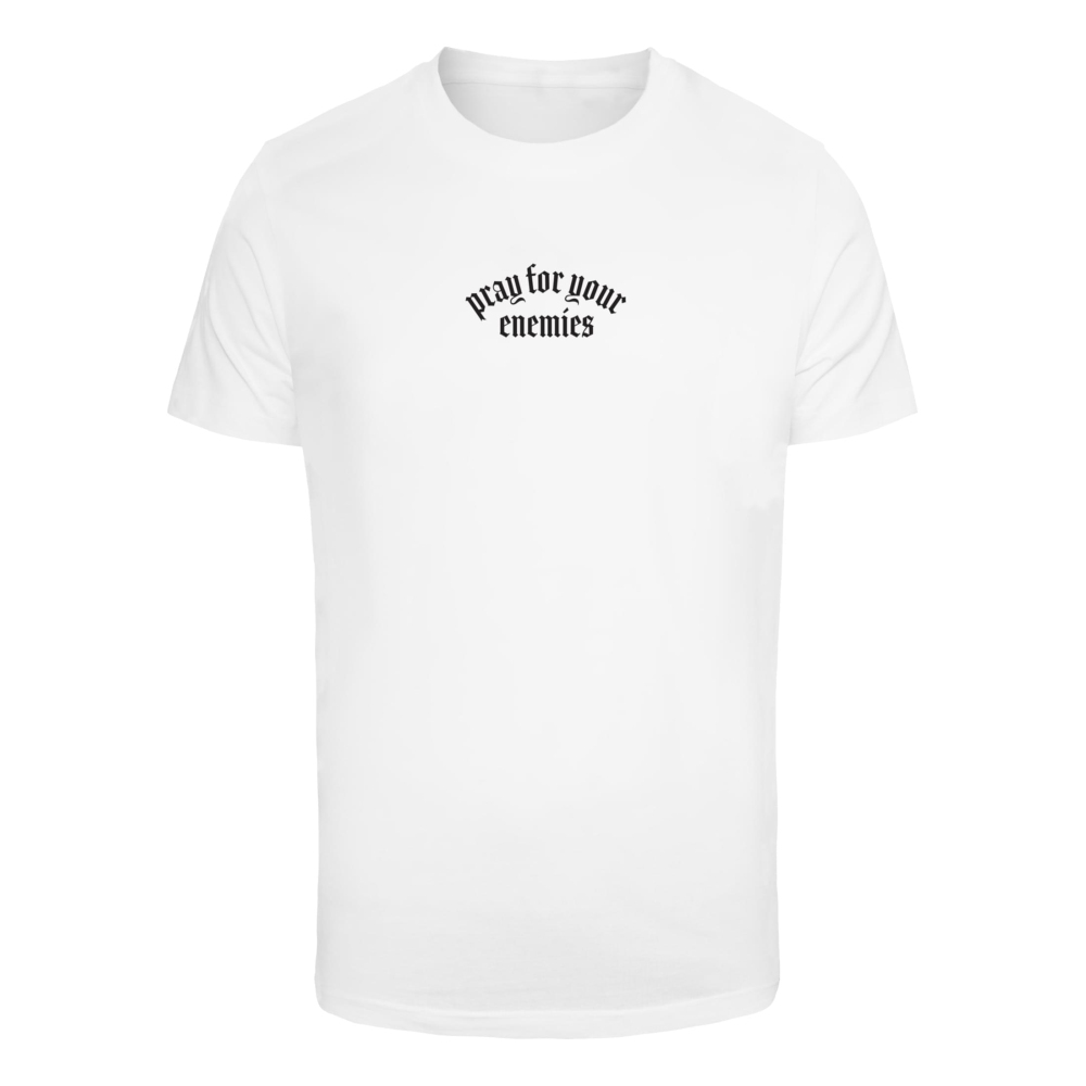 Mister Tee - Pray For Your Enemies Herren TShirt - WeiÃŸ